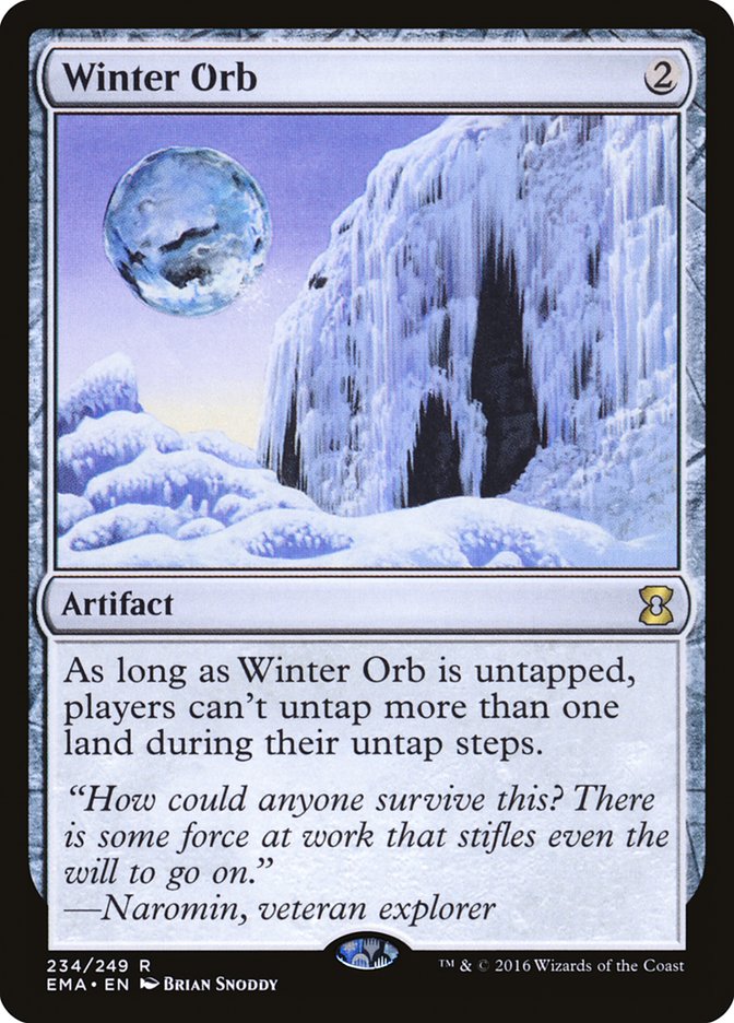 Winter Orb [Eternal Masters] - Magic: The Gathering - Card Brawlers | Quebec | Canada |