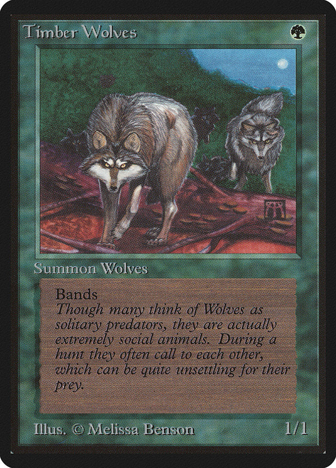 Timber Wolves [Beta Edition] - Magic: The Gathering - Card Brawlers | Quebec | Canada |