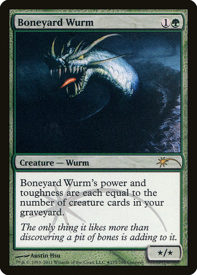 Boneyard Wurm [Wizards Play Network 2011] - Magic: The Gathering - Card Brawlers | Quebec | Canada |