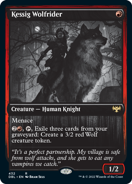 Kessig Wolfrider [Innistrad: Double Feature] - Magic: The Gathering - Card Brawlers | Quebec | Canada |