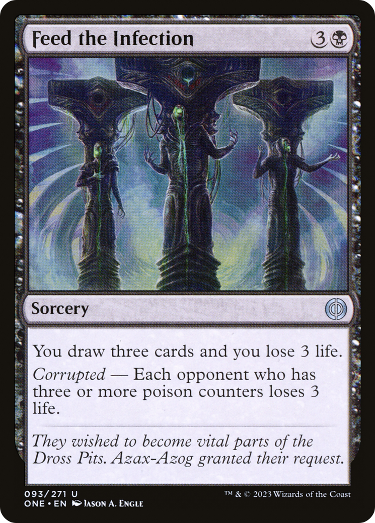 Feed the Infection [Phyrexia: All Will Be One] - Magic: The Gathering - Card Brawlers | Quebec | Canada |