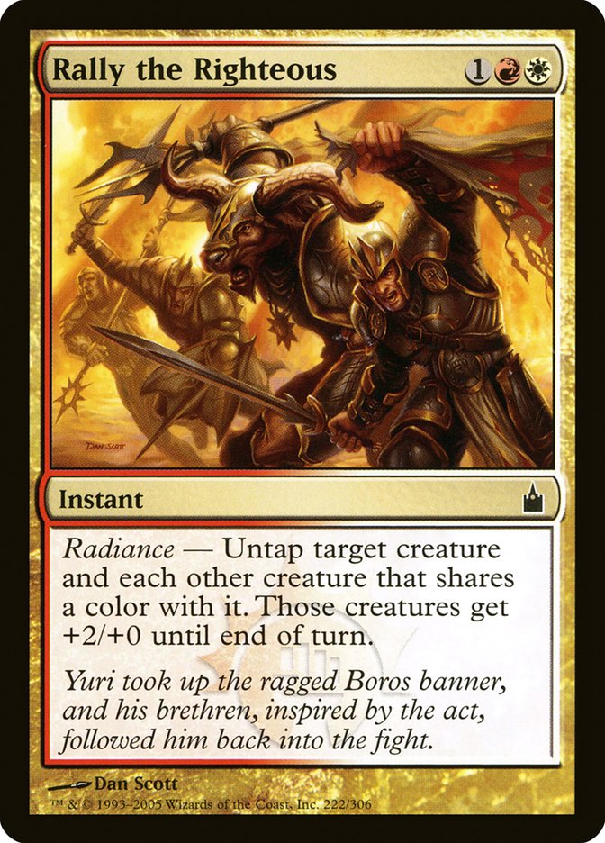 Rally the Righteous [Ravnica: City of Guilds] - Magic: The Gathering - Card Brawlers | Quebec | Canada |