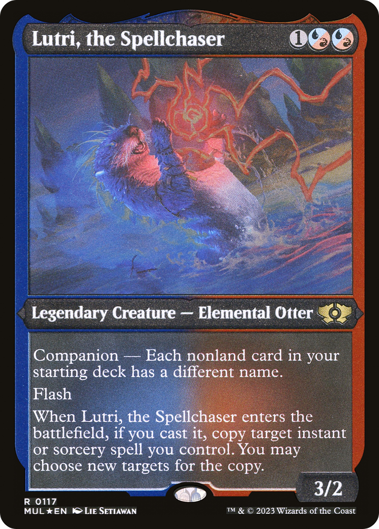 Lutri, the Spellchaser (Foil Etched) [Multiverse Legends] - Magic: The Gathering - Card Brawlers | Quebec | Canada |
