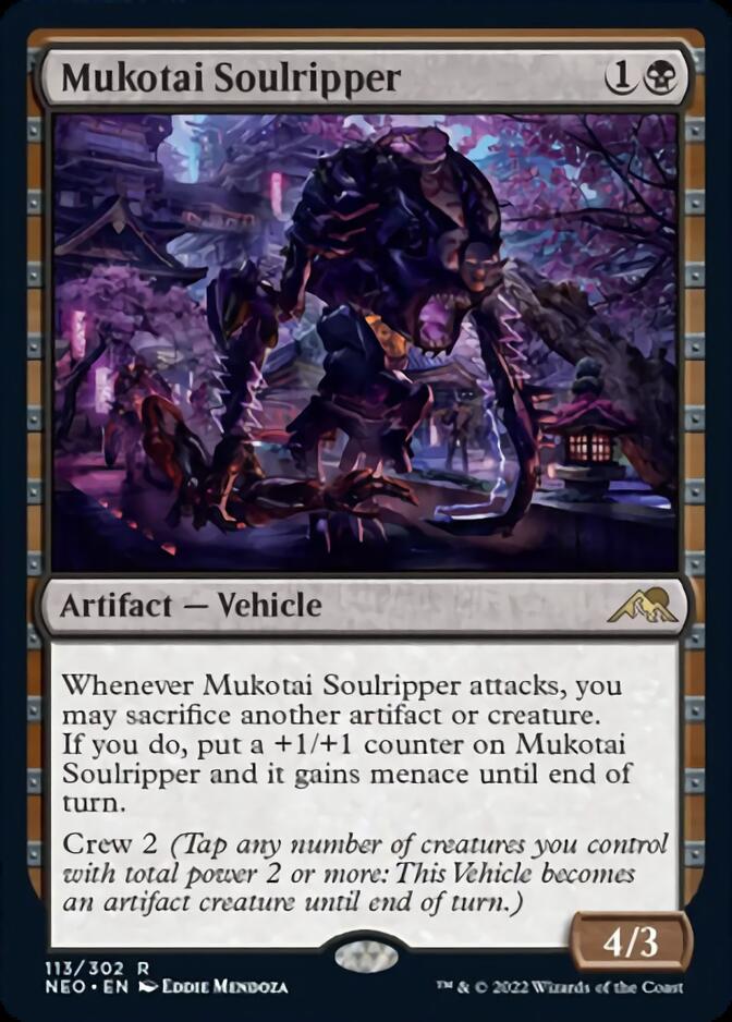 Mukotai Soulripper [Kamigawa: Neon Dynasty] - Magic: The Gathering - Card Brawlers | Quebec | Canada |