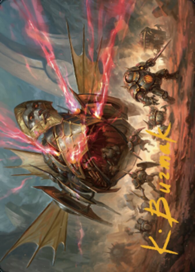 Liberator, Urza's Battlethopter Art Card (Gold-Stamped Signature) [The Brothers' War Art Series] - Magic: The Gathering - Card Brawlers | Quebec | Canada |