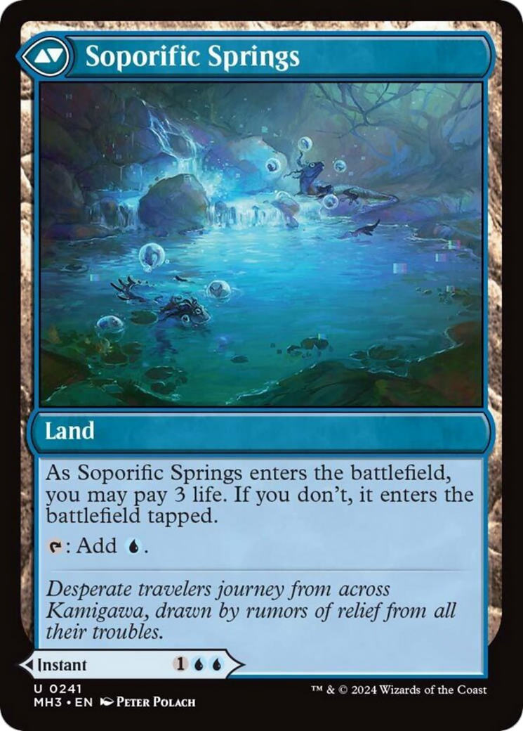 Sink into Stupor // Soporific Springs [Modern Horizons 3] - Magic: The Gathering - Card Brawlers | Quebec | Canada |