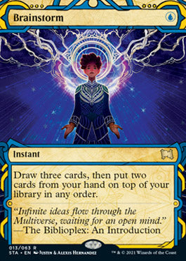 Brainstorm (Foil Etched) [Strixhaven: School of Mages Mystical Archive] - Magic: The Gathering - Card Brawlers | Quebec | Canada |