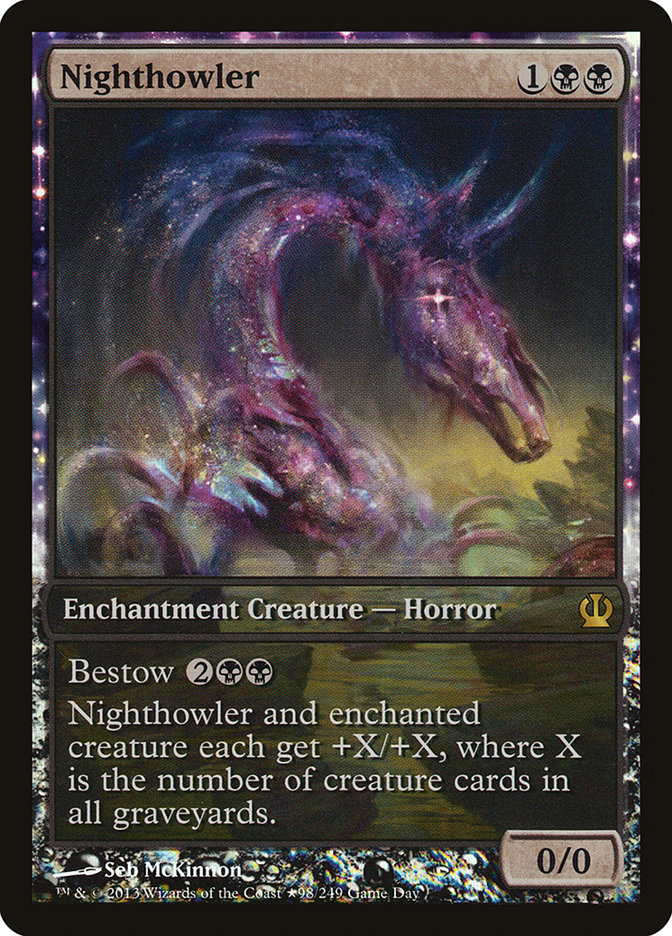 Nighthowler (Game Day) (Extended Art) [Theros Promos] - Magic: The Gathering - Card Brawlers | Quebec | Canada |
