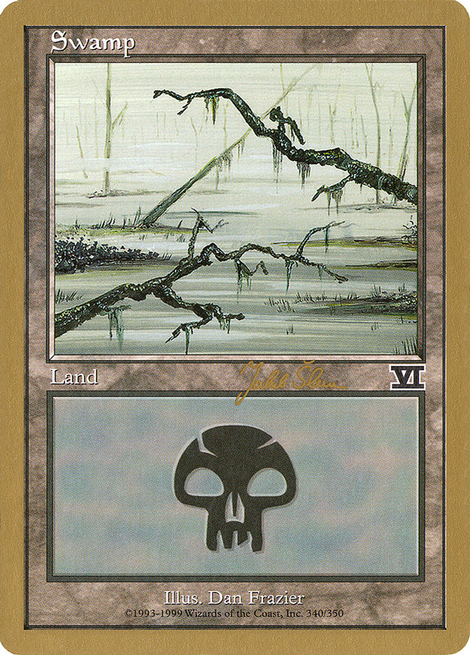 Swamp (js340b) (Jakub Slemr) [World Championship Decks 1999] - Magic: The Gathering - Card Brawlers | Quebec | Canada |