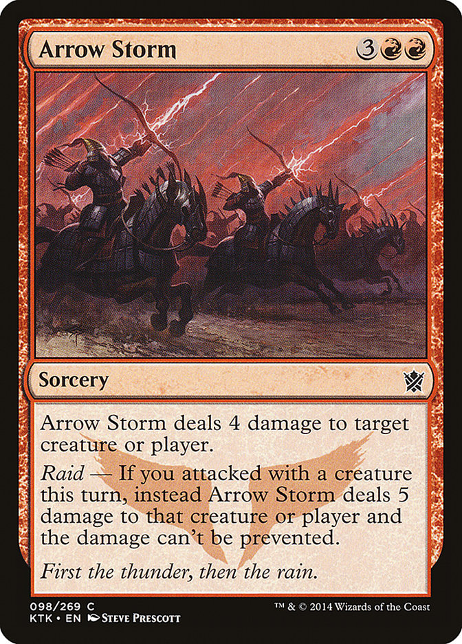 Arrow Storm [Khans of Tarkir] - Magic: The Gathering - Card Brawlers | Quebec | Canada |