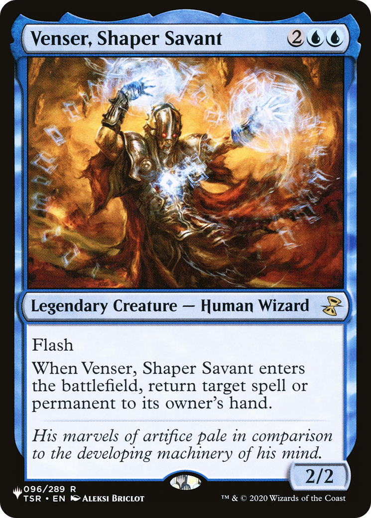 Venser, Shaper Savant [The List] - Magic: The Gathering - Card Brawlers | Quebec | Canada |