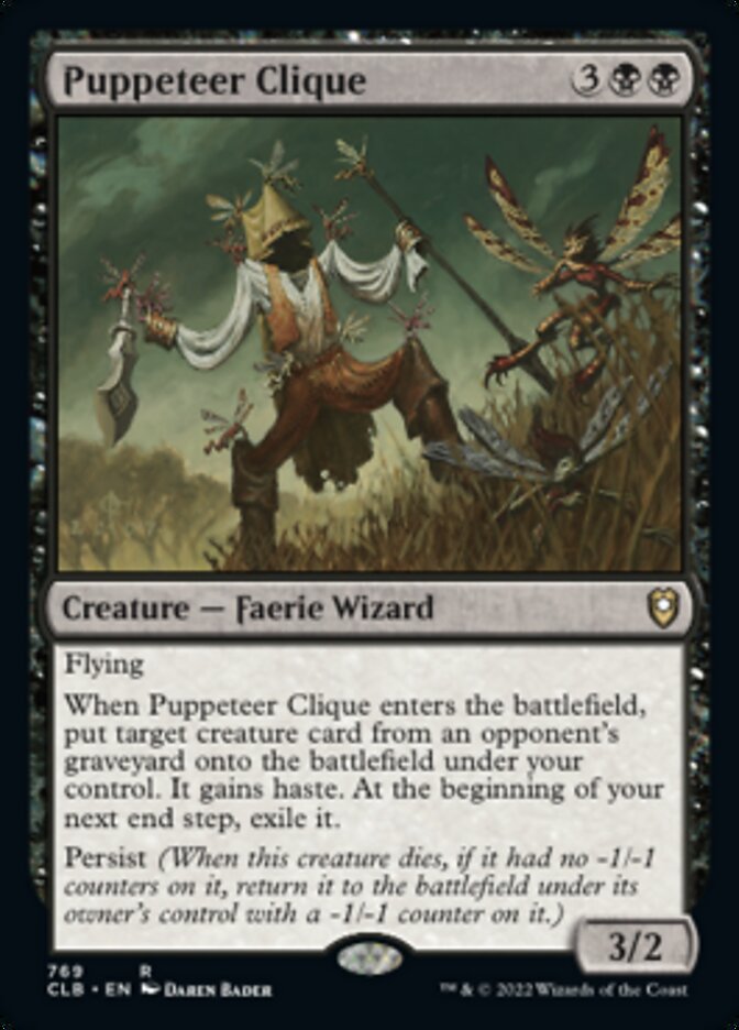 Puppeteer Clique [Commander Legends: Battle for Baldur's Gate] - Magic: The Gathering - Card Brawlers | Quebec | Canada |