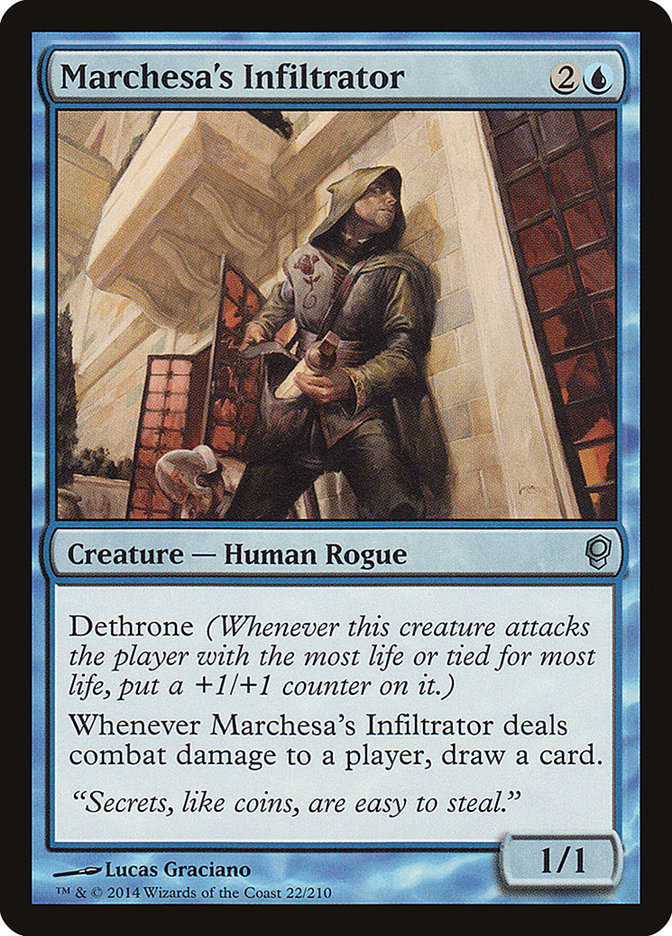 Marchesa's Infiltrator [Conspiracy] - Magic: The Gathering - Card Brawlers | Quebec | Canada |
