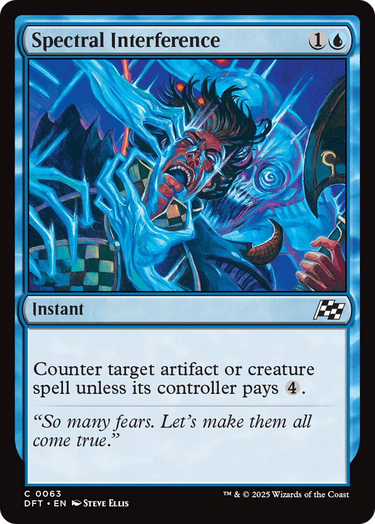 Spectral Interference [Aetherdrift] - Magic: The Gathering - Card Brawlers | Quebec | Canada |