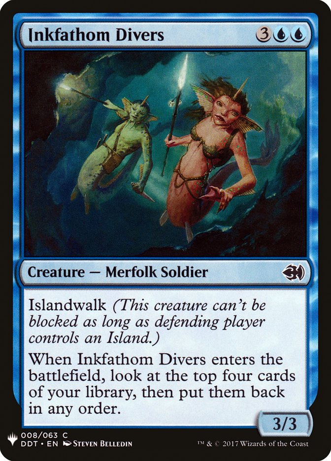 Inkfathom Divers [Mystery Booster] - Magic: The Gathering - Card Brawlers | Quebec | Canada |