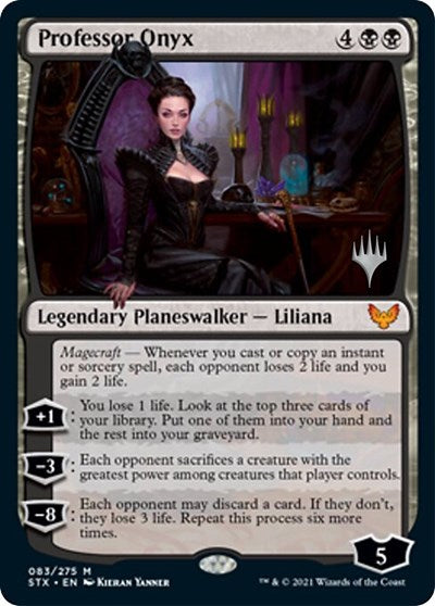 Professor Onyx (Promo Pack) [Strixhaven: School of Mages Promos] - Magic: The Gathering - Card Brawlers | Quebec | Canada |