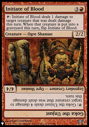 Initiate of Blood // Goka the Unjust [The List] - Magic: The Gathering - Card Brawlers | Quebec | Canada |