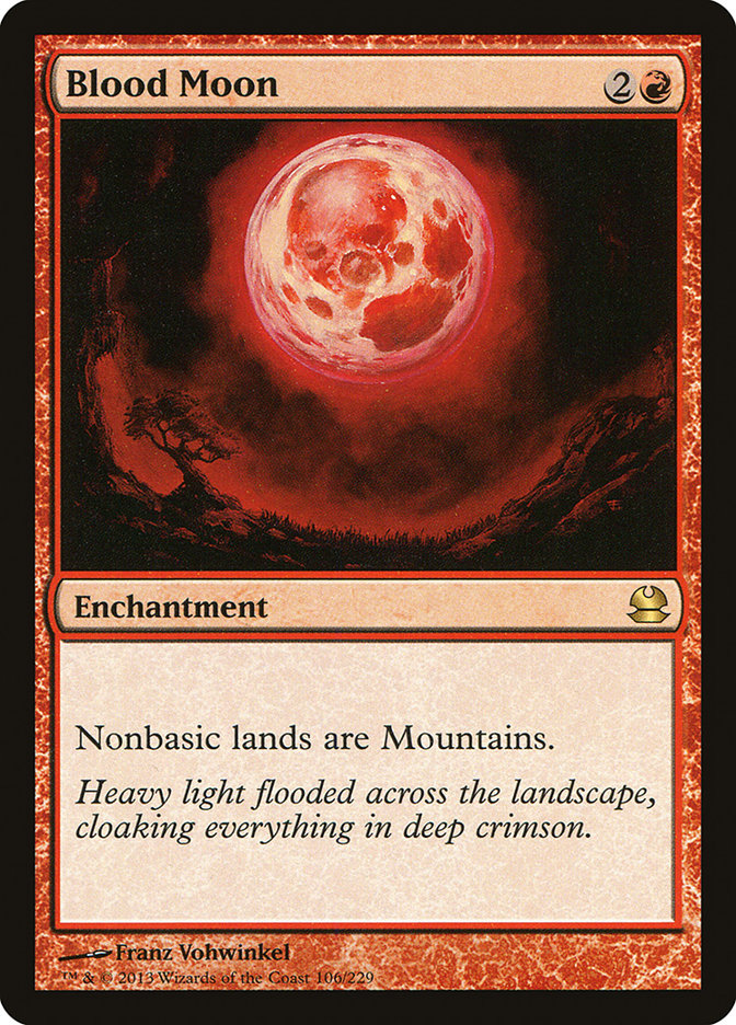 Blood Moon [Modern Masters] - Magic: The Gathering - Card Brawlers | Quebec | Canada |