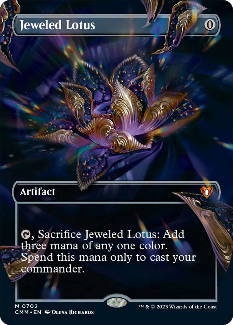 Jeweled Lotus (Borderless Frame Break) [Commander Masters] - Magic: The Gathering - Card Brawlers | Quebec | Canada |