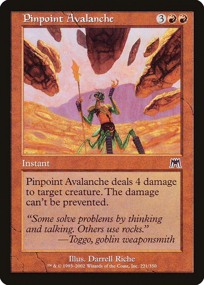 Pinpoint Avalanche [Onslaught] - Magic: The Gathering - Card Brawlers | Quebec | Canada |