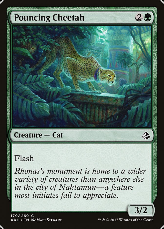 Pouncing Cheetah [Amonkhet] - Magic: The Gathering - Card Brawlers | Quebec | Canada |