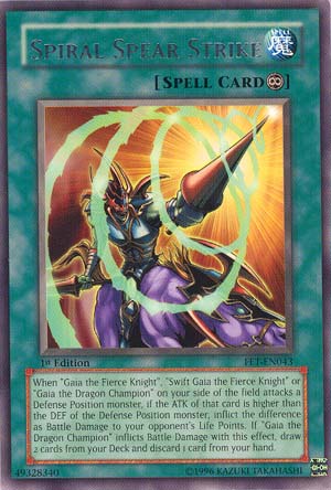 Spiral Spear Strike [FET-EN043] Rare - Yu-Gi-Oh! - Card Brawlers | Quebec | Canada |
