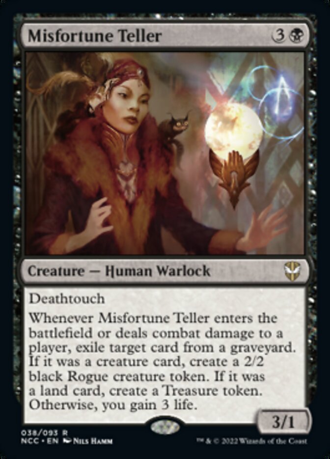 Misfortune Teller [Streets of New Capenna Commander] - Magic: The Gathering - Card Brawlers | Quebec | Canada |