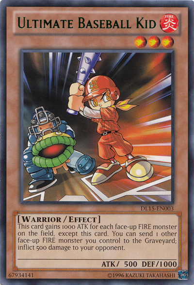 Ultimate Baseball Kid (Green) [DL15-EN003] Rare - Yu-Gi-Oh! - Card Brawlers | Quebec | Canada |