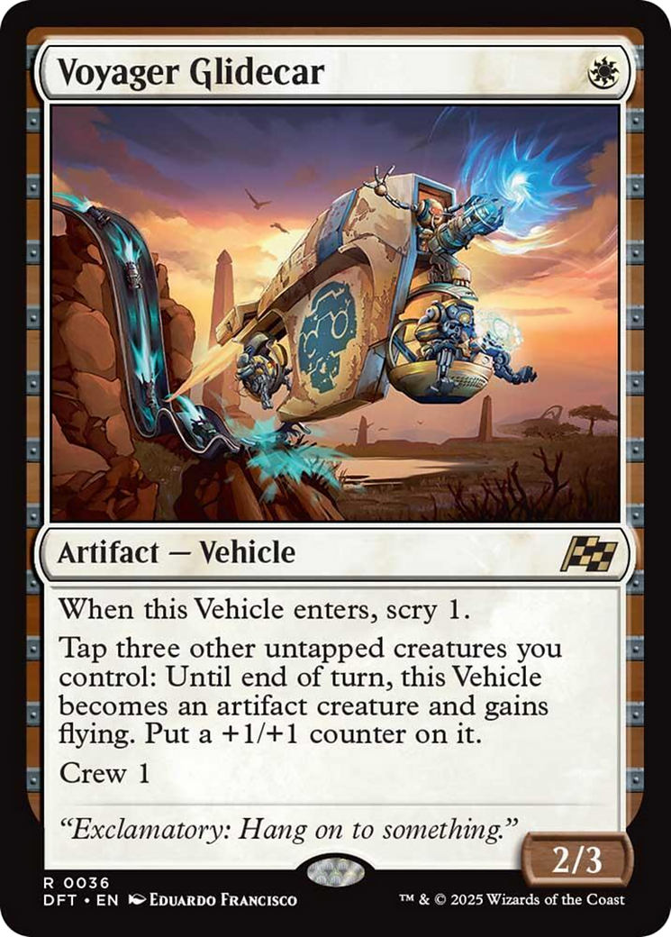 Voyager Glidecar [Aetherdrift] - Magic: The Gathering - Card Brawlers | Quebec | Canada |