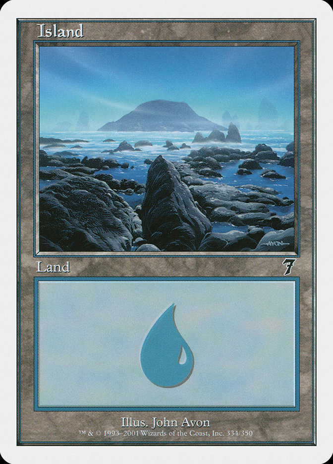 Island (334) [Seventh Edition] - Magic: The Gathering - Card Brawlers | Quebec | Canada |