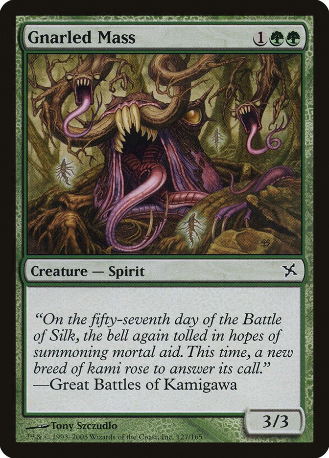 Gnarled Mass [Betrayers of Kamigawa] - Magic: The Gathering - Card Brawlers | Quebec | Canada |