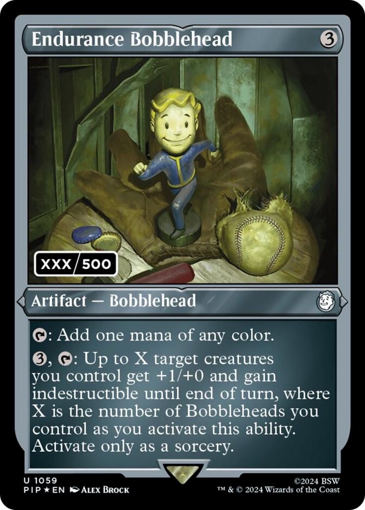 Endurance Bobblehead (Serialized) [Fallout] - Magic: The Gathering - Card Brawlers | Quebec | Canada |