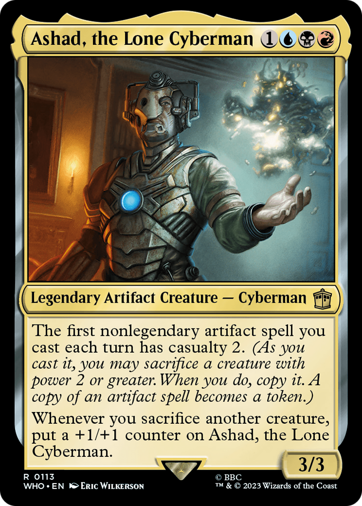 Ashad, the Lone Cyberman [Doctor Who] - Magic: The Gathering - Card Brawlers | Quebec | Canada |