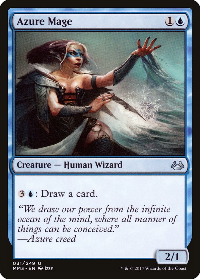Azure Mage [Modern Masters 2017] - Magic: The Gathering - Card Brawlers | Quebec | Canada |