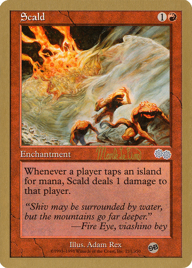 Scald (Mark Le Pine) (SB) [World Championship Decks 1999] - Magic: The Gathering - Card Brawlers | Quebec | Canada |