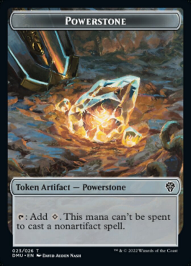 Soldier // Powerstone Double-Sided Token [Dominaria United Tokens] - Magic: The Gathering - Card Brawlers | Quebec | Canada |