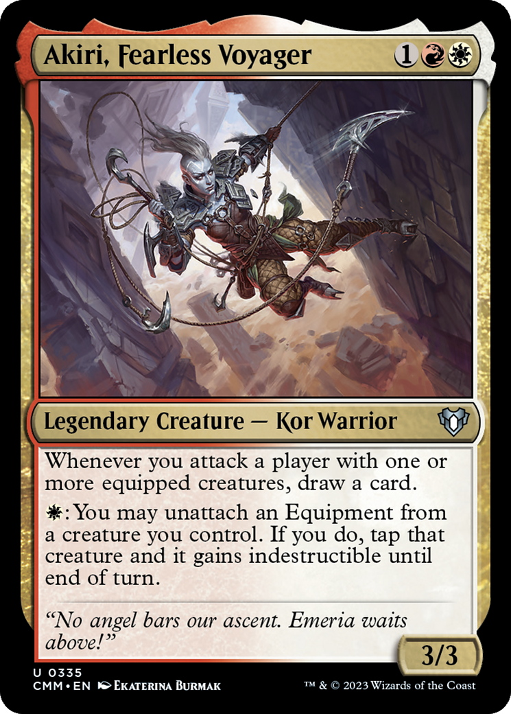 Akiri, Fearless Voyager [Commander Masters] - Magic: The Gathering - Card Brawlers | Quebec | Canada |