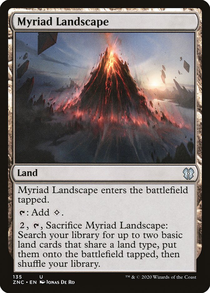 Myriad Landscape [Zendikar Rising Commander] - Magic: The Gathering - Card Brawlers | Quebec | Canada |