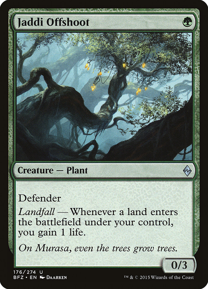 Jaddi Offshoot [Battle for Zendikar] - Magic: The Gathering - Card Brawlers | Quebec | Canada |