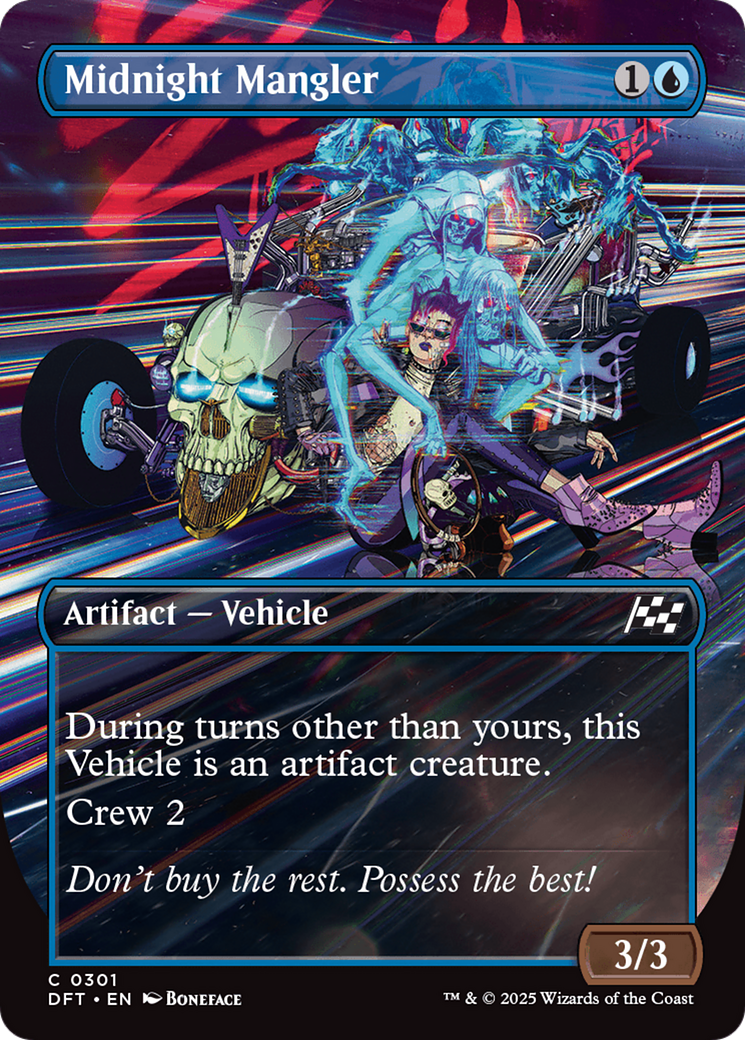 Midnight Mangler (Borderless) [Aetherdrift] - Magic: The Gathering - Card Brawlers | Quebec | Canada |