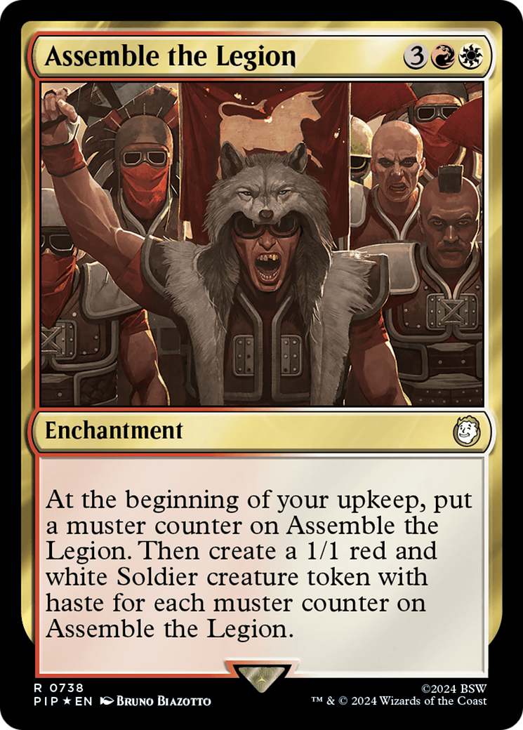 Assemble the Legion (Surge Foil) [Fallout] - Magic: The Gathering - Card Brawlers | Quebec | Canada |