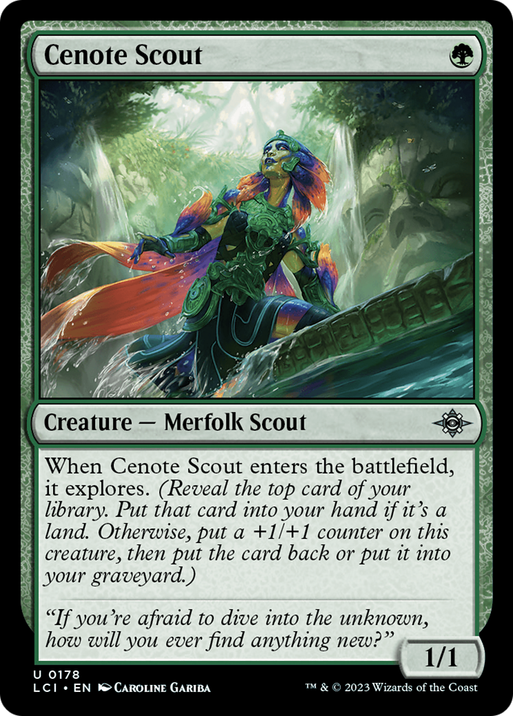 Cenote Scout [The Lost Caverns of Ixalan] - Magic: The Gathering - Card Brawlers | Quebec | Canada |