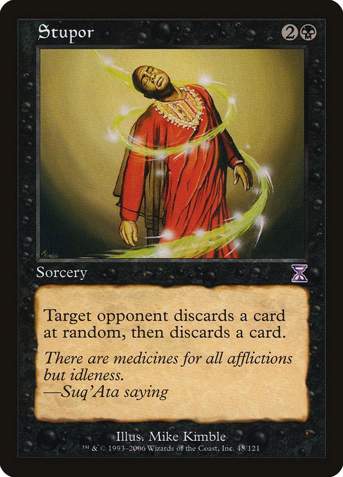 Stupor [Time Spiral Timeshifted] - Magic: The Gathering - Card Brawlers | Quebec | Canada |