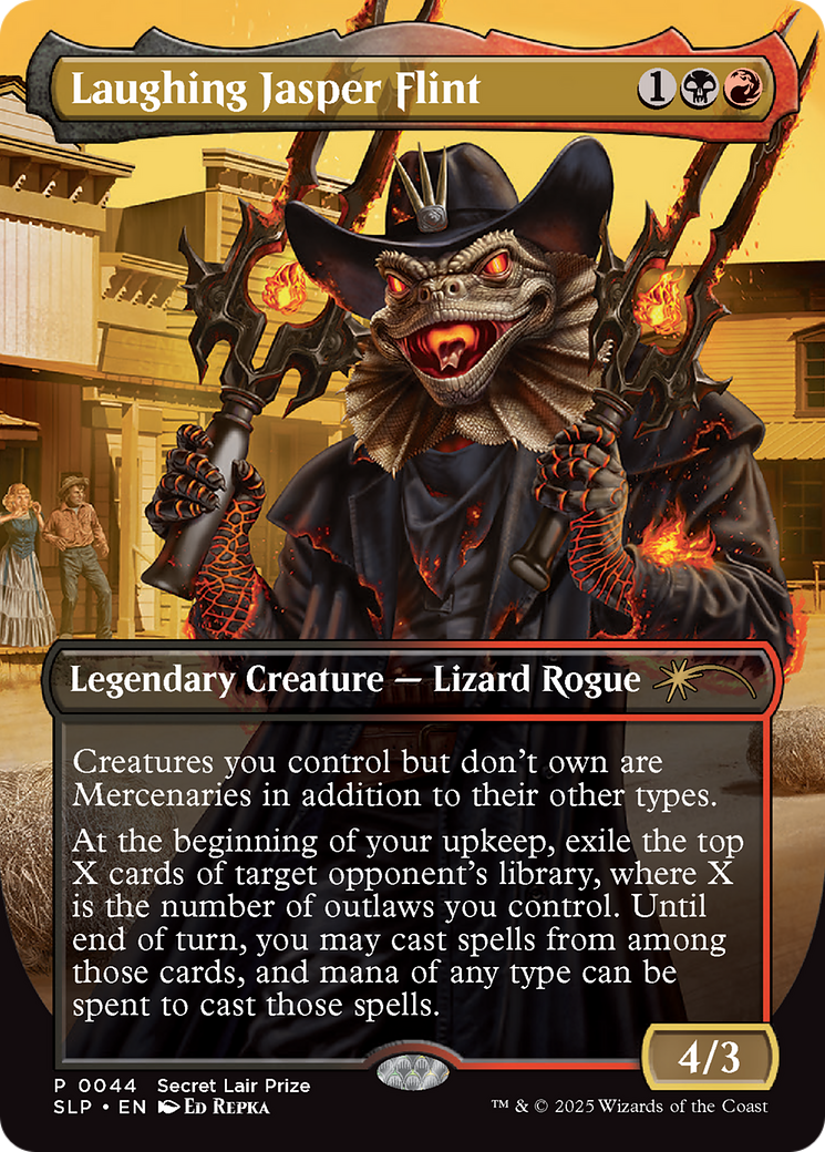 Laughing Jasper Flint [Secret Lair Showdown] - Magic: The Gathering - Card Brawlers | Quebec | Canada |