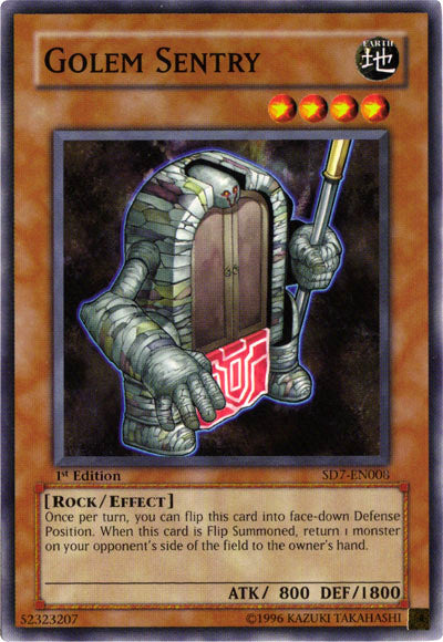 Golem Sentry [SD7-EN008] Common - Yu-Gi-Oh! - Card Brawlers | Quebec | Canada |