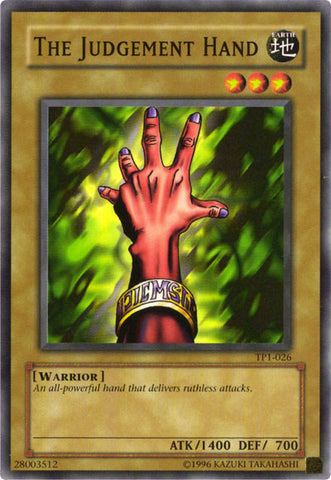 The Judgement Hand [TP1-026] Common - Yu-Gi-Oh! - Card Brawlers | Quebec | Canada |