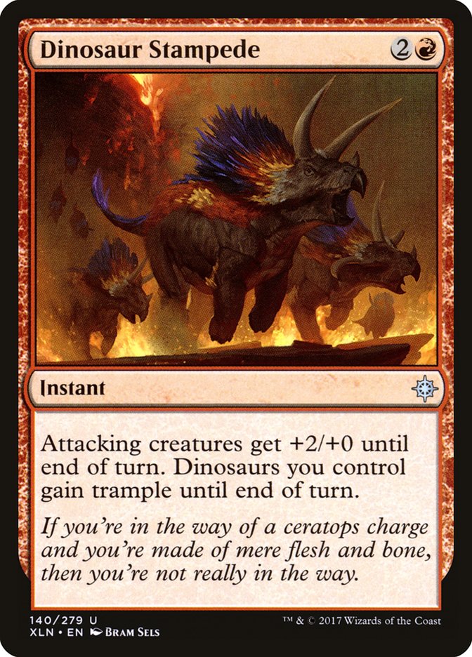 Dinosaur Stampede [Ixalan] - Magic: The Gathering - Card Brawlers | Quebec | Canada |