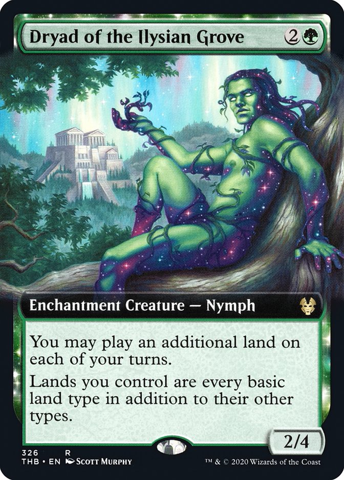 Dryad of the Ilysian Grove (Extended Art) [Theros Beyond Death] - Magic: The Gathering - Card Brawlers | Quebec | Canada |