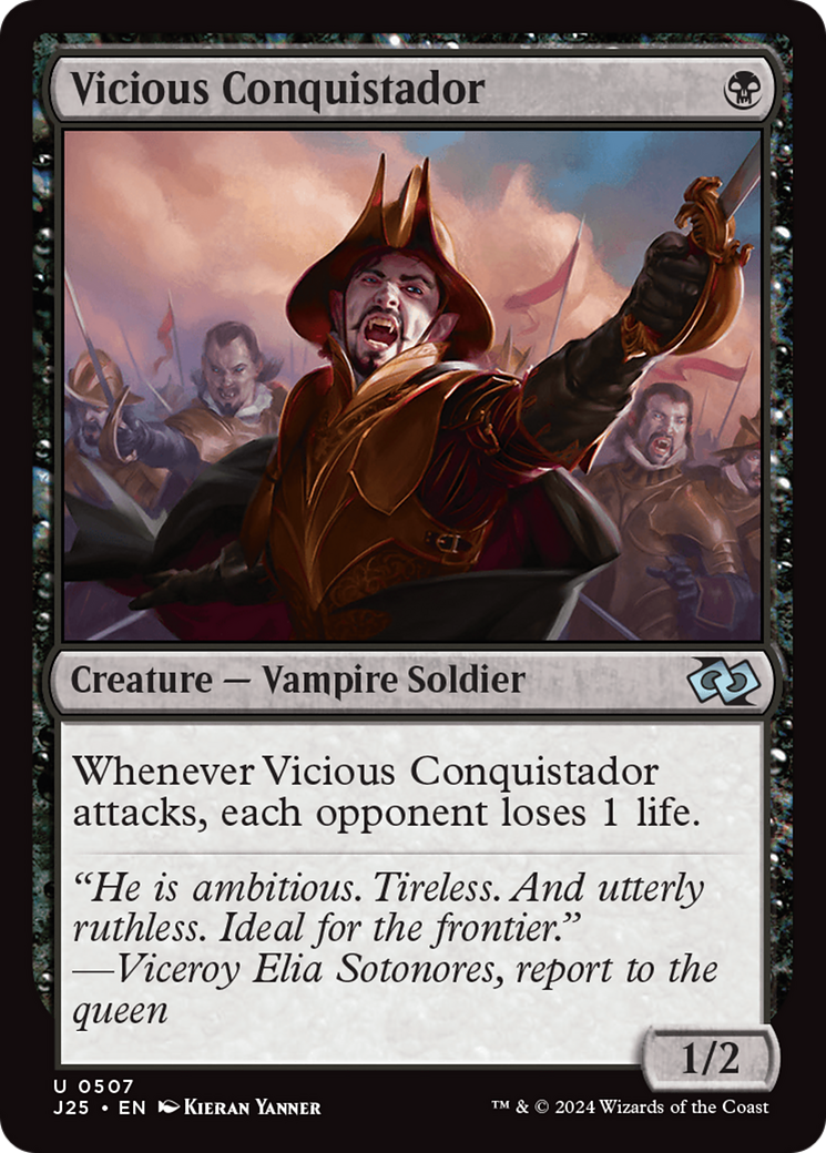 Vicious Conquistador [Foundations Jumpstart] - Magic: The Gathering - Card Brawlers | Quebec | Canada |