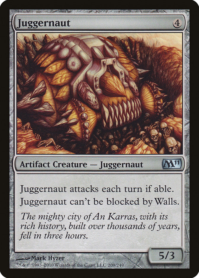 Juggernaut [Magic 2011] - Magic: The Gathering - Card Brawlers | Quebec | Canada |